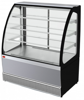 Unrefrigerated display case Veneto VS-1.3 (stainless steel)