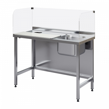 Fish cleaning table